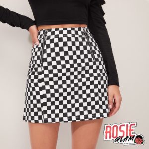 FALDA AMARILLA ESCOCESA - ROSIEGLAM