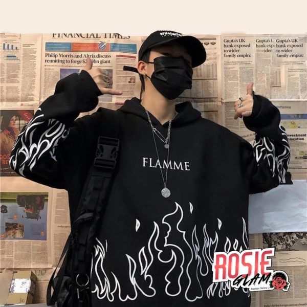 Hoodie Flamme