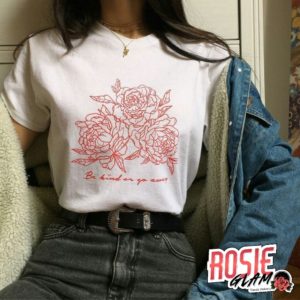 Camiseta Rosas