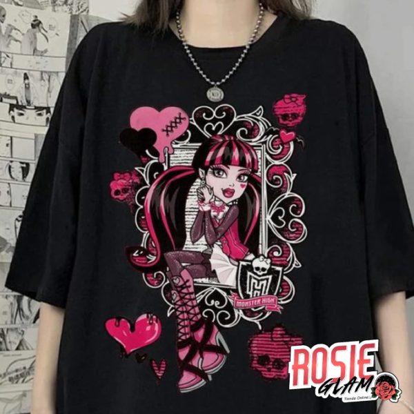 Camiseta Draculaura Negra