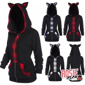 Hoodie Orejas Escocesa