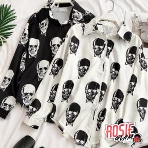 Camisa Manga Larga Calaveras