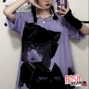 camiseta cat girl