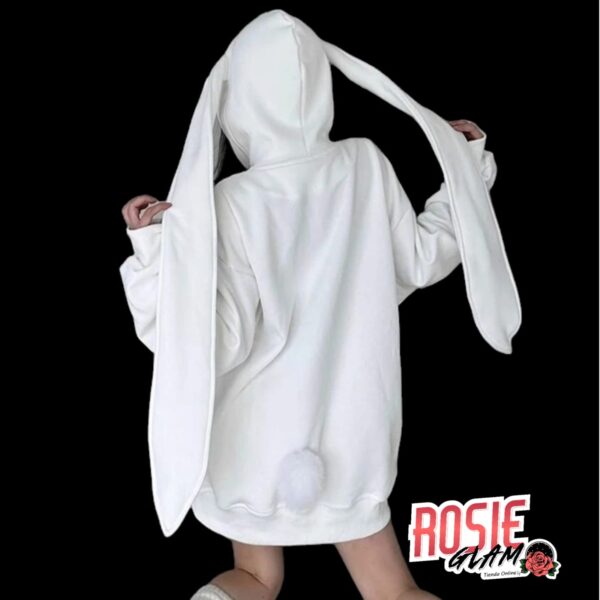 Hoodie White Rabbit