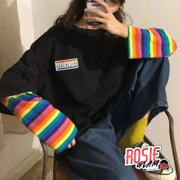 Camiseta Rainbow Layers