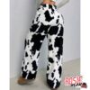 Sudadera Cow Print Peluche
