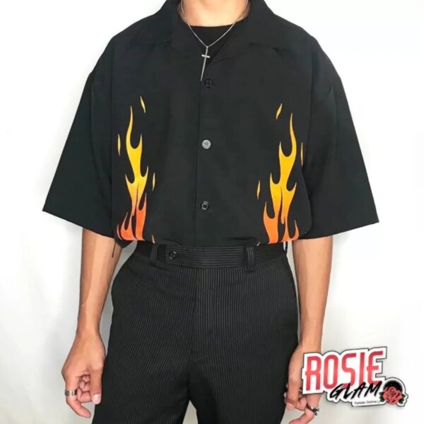 Camisa Flame Drop