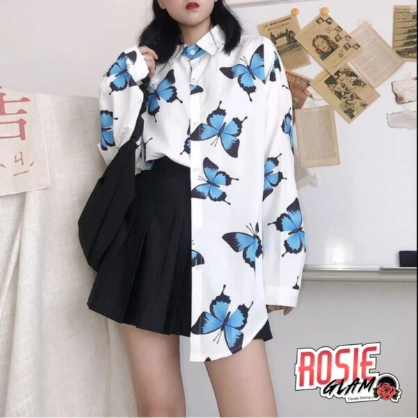 Camisa Blue Wings