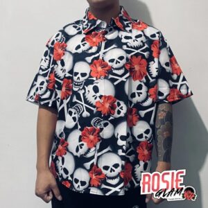Camisa Skull Bloom