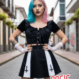 Falda Gothic Cross - Rosieglam