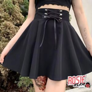Falda Gótica Listón Mujer - RosieGlam
