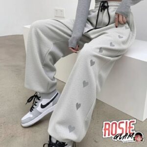 Sudadera Corazones Tipo Jogger Unisex- RosieGlam