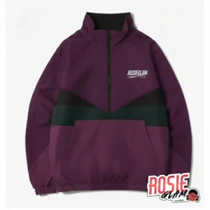 Chaqueta Rompevientos Morada - RosieGlam