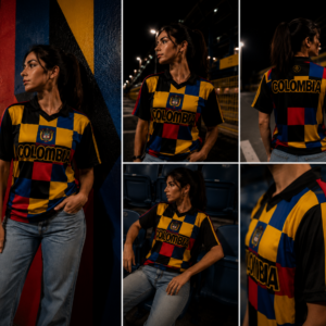Camiseta Retro Urbana Colombia